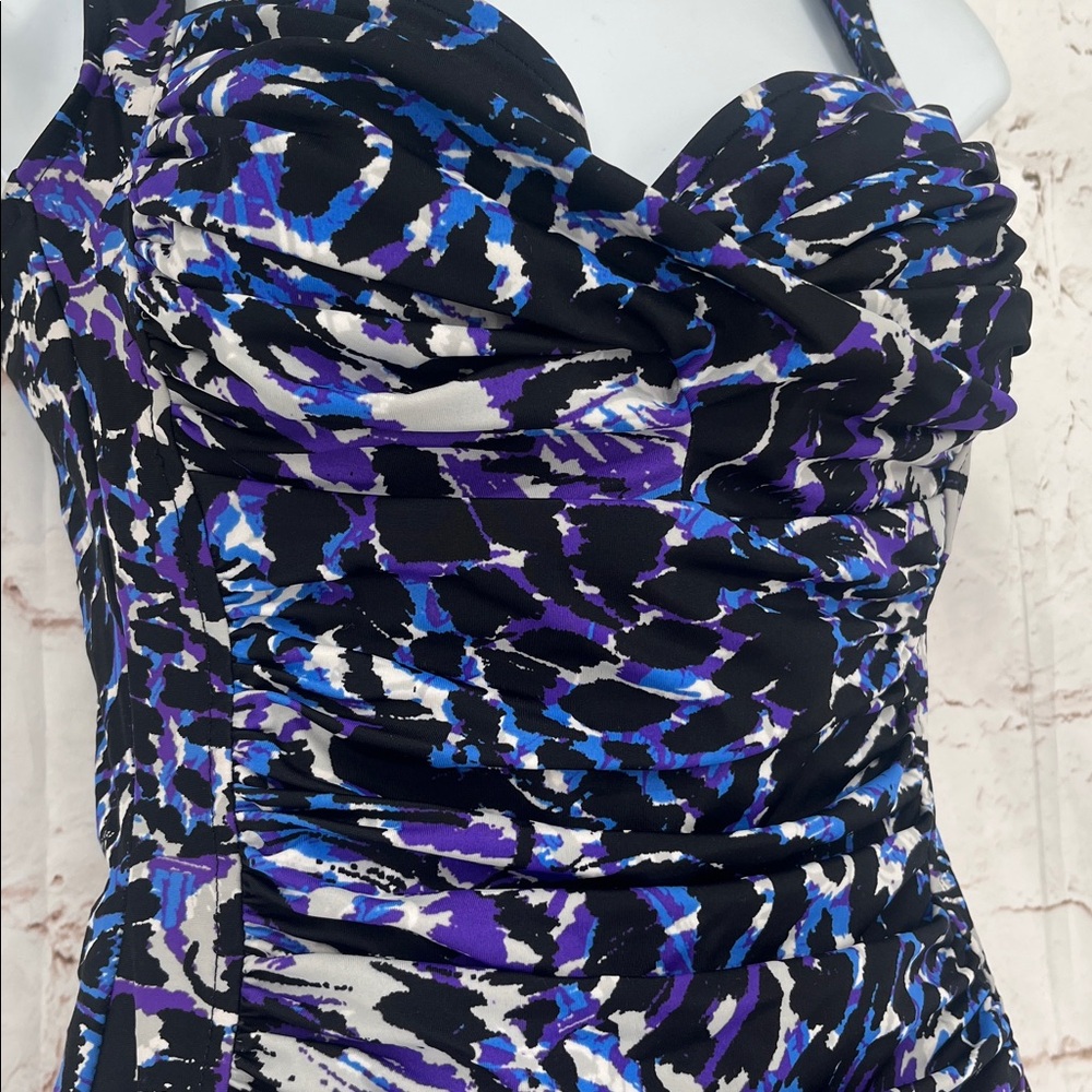 Miraclesuit Retro Style One Piece, Size 10 - Picture 4 of 9